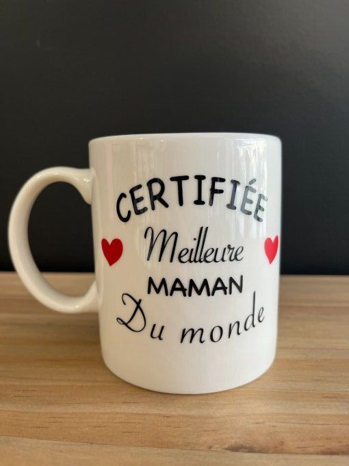 Tasse certifiée meilleure maman