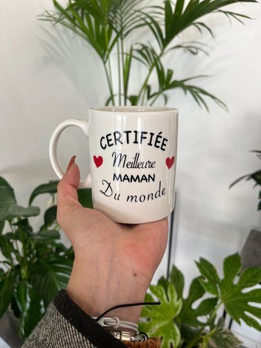 Tasse certifiée meilleure maman