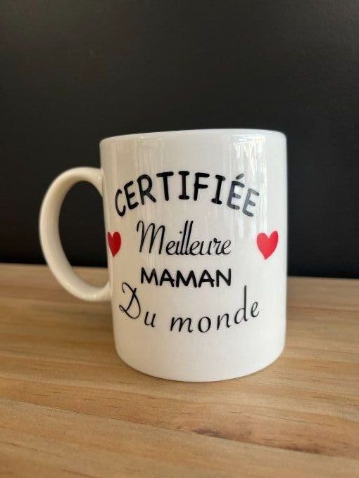 Tasse certifiée meilleure maman